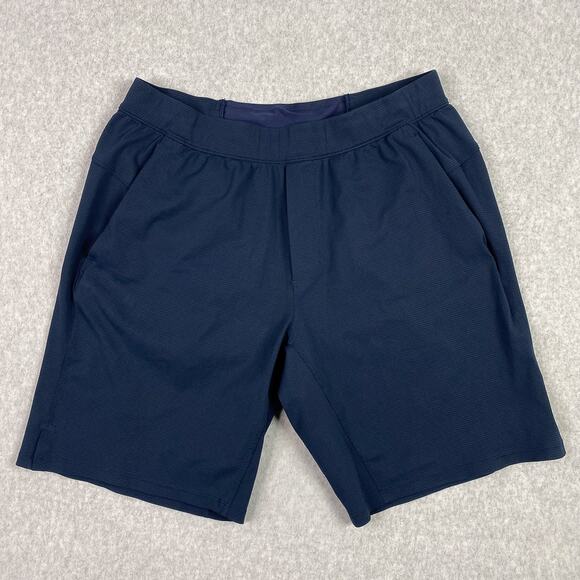 Lululemon Shorts Mens L Warp Lite Short 9" in True Navy - Picture 1 of 6